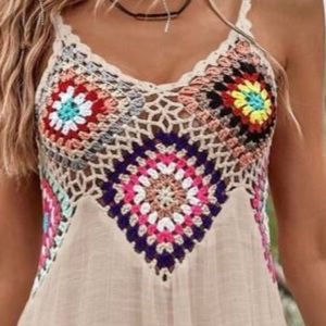 Crochet sundress/ coverup